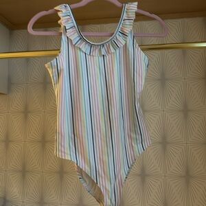 Striped baiting suit